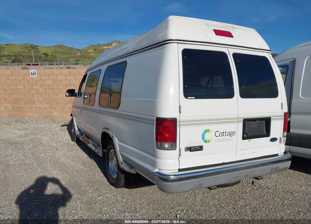 2002 FORD E-350 SUPER DUTY COMMERCIAL/RECREATIONAL VIN: 1FDSS34L52HA03775