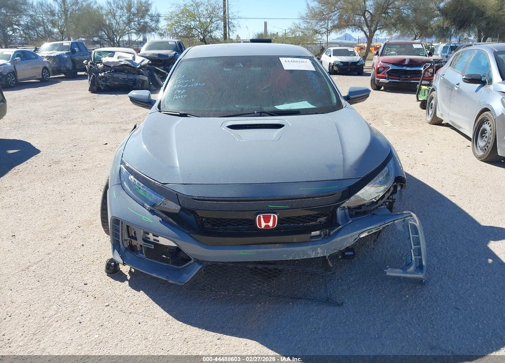 2021 HONDA CIVIC TYPE R TOURING VIN: SHHFK8G75MU205275