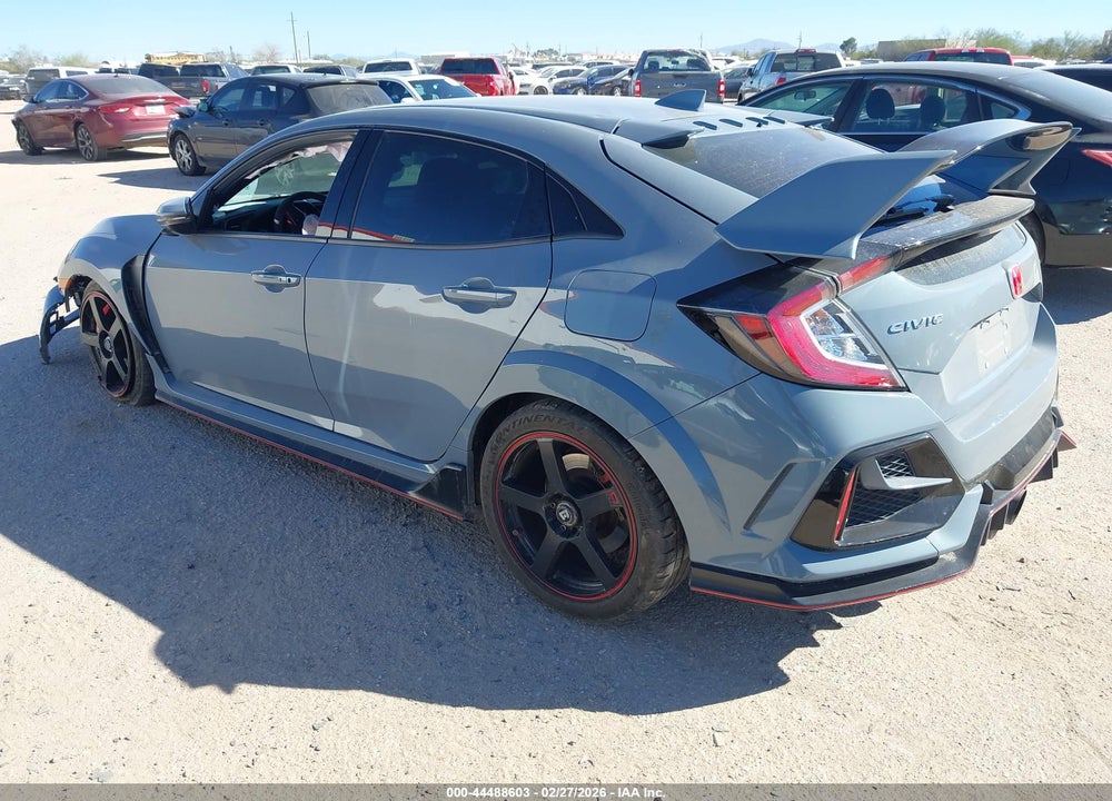 2021 HONDA CIVIC TYPE R TOURING VIN: SHHFK8G75MU205275