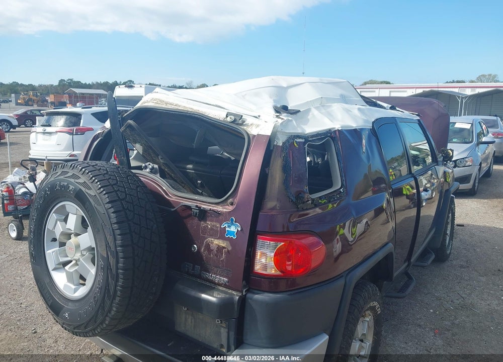 2007 TOYOTA FJ CRUISER VIN: JTEZU11FX70014997