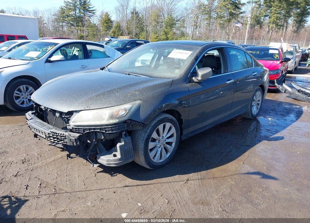 2014 HONDA ACCORD EX-L V-6 VIN: 1HGCR3F87EA018290