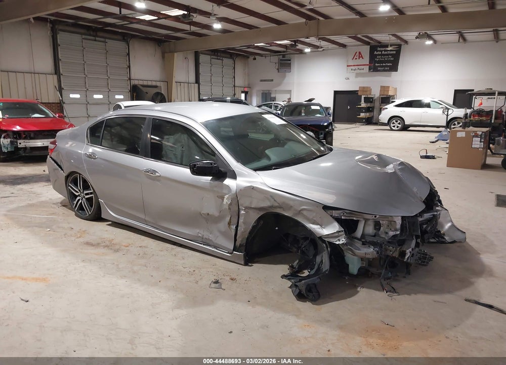2017 HONDA ACCORD SPORT VIN: 1HGCR2F54HA127360