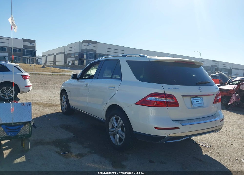 2012 MERCEDES-BENZ ML 350 4MATIC VIN: 4JGDA5HB2CA009973