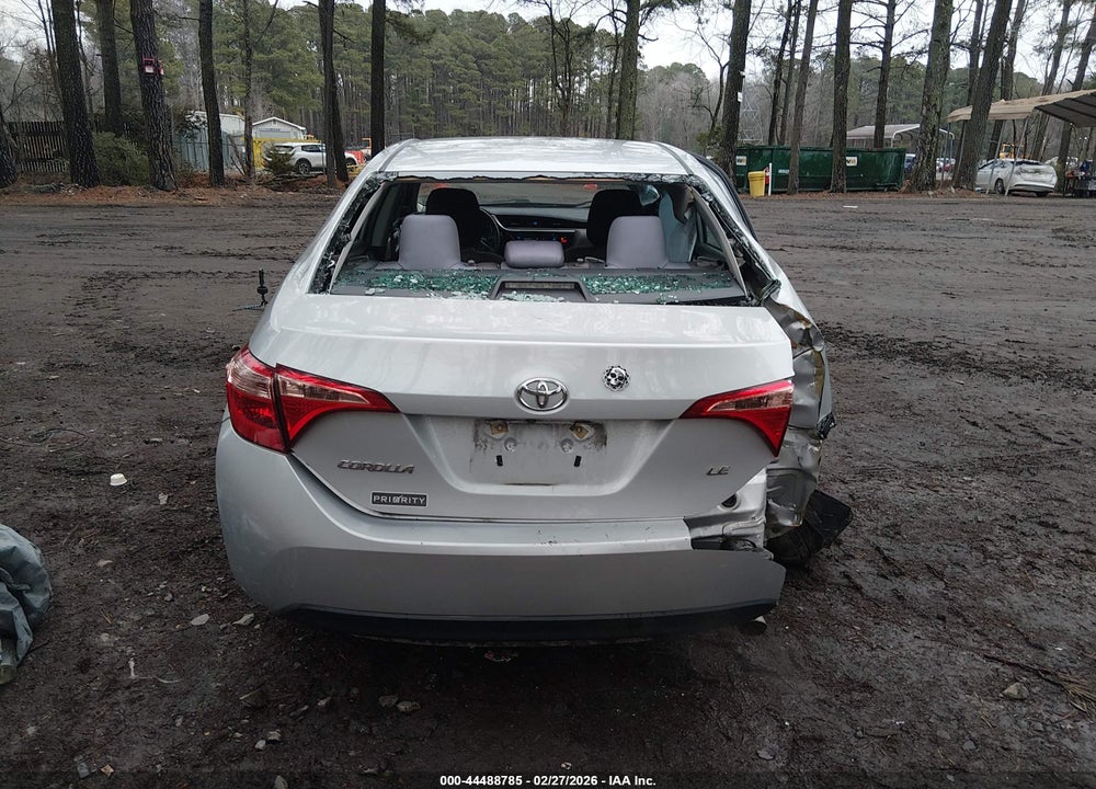 2019 TOYOTA COROLLA LE VIN: 2T1BURHE6KC155694