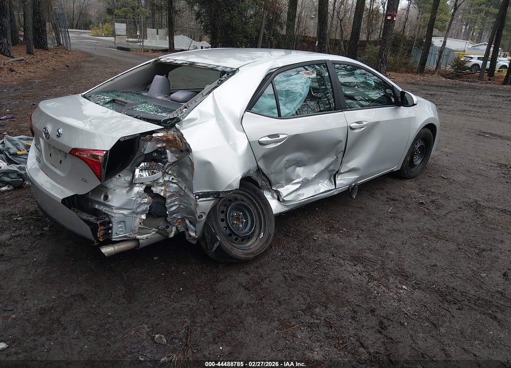 2019 TOYOTA COROLLA LE VIN: 2T1BURHE6KC155694