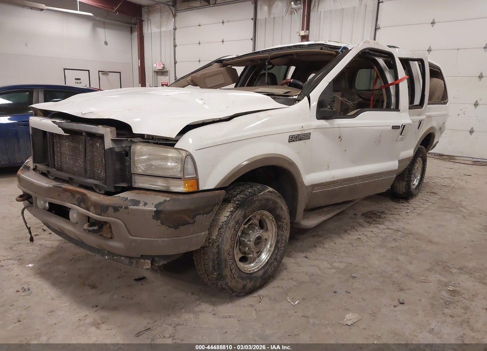 2003 FORD EXCURSION EDDIE BAUER VIN: 1FMSU45P13EB56075