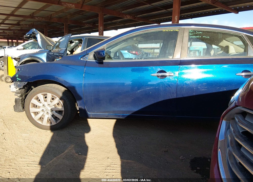 2016 NISSAN SENTRA S VIN: 3N1AB7AP3GY268563