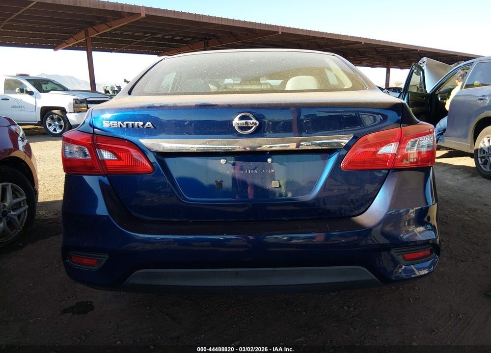 2016 NISSAN SENTRA S VIN: 3N1AB7AP3GY268563