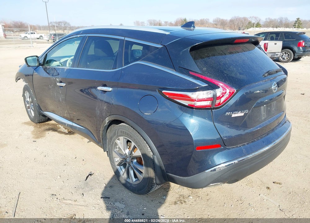 2018 NISSAN MURANO SL VIN: 5N1AZ2MH8JN152596