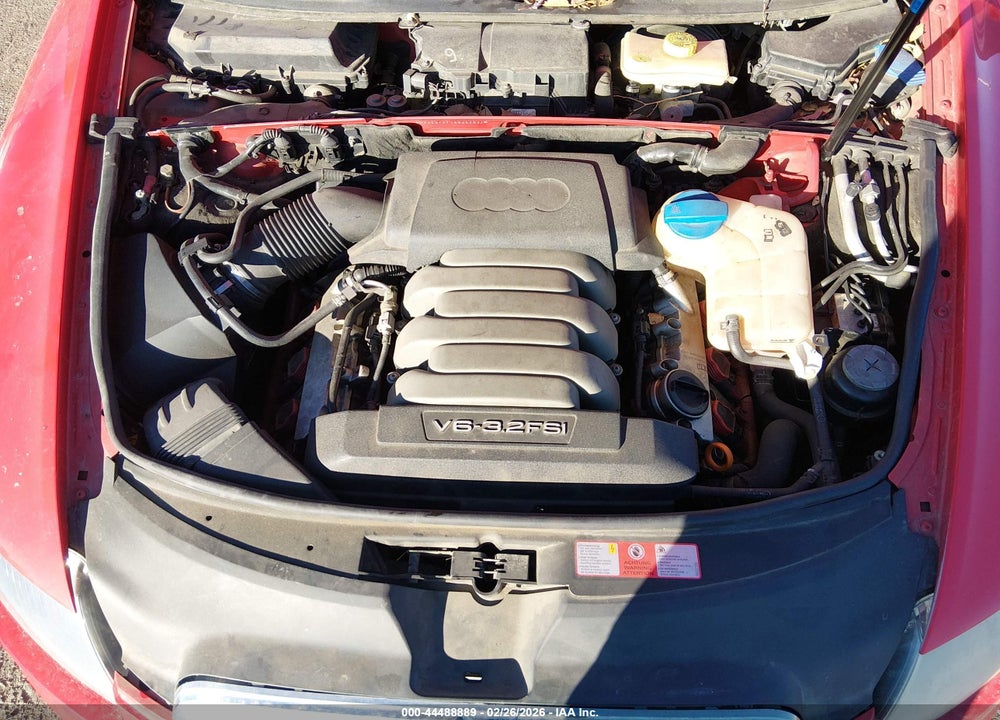 2006 AUDI A6 3.2 VIN: WAUEG74F16N043537