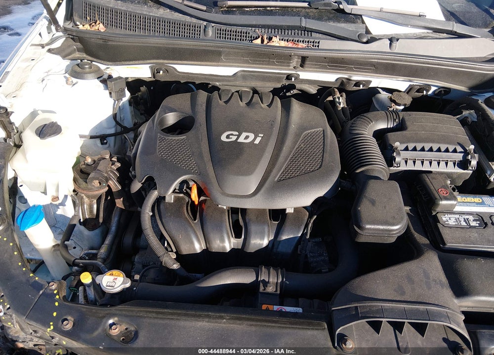 2013 HYUNDAI SONATA GLS VIN: 5NPEB4AC4DH710026