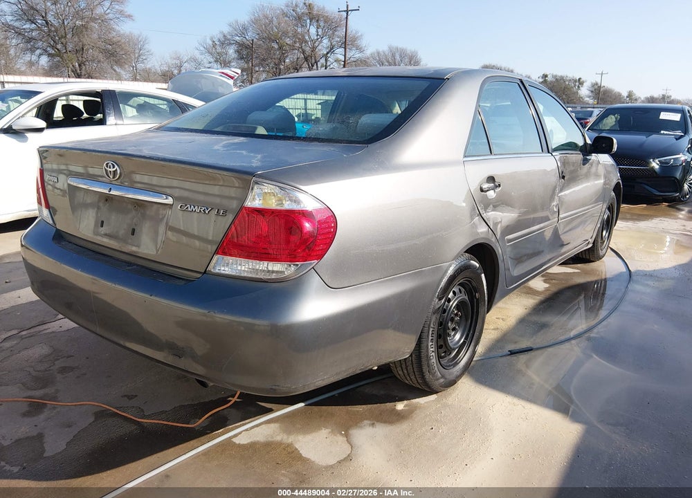 2006 TOYOTA CAMRY LE VIN: 4T1BE32K96U737186