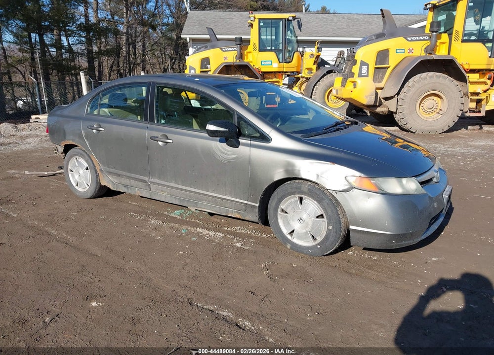 2008 HONDA CIVIC HYBRID VIN: JHMFA36268S031172