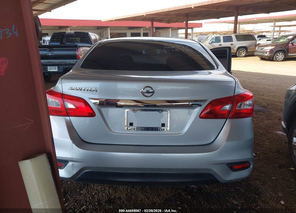 2019 NISSAN SENTRA S VIN: 3N1AB7AP9KY444718