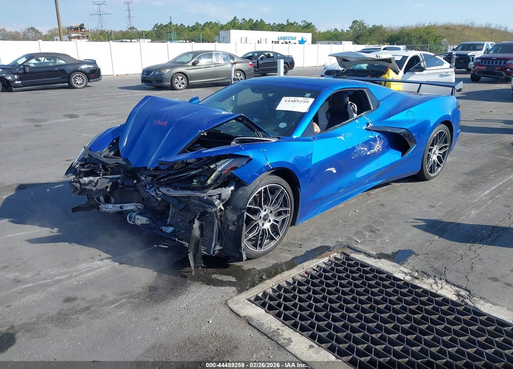 2021 CHEVROLET CORVETTE STINGRAY RWD  2LT VIN: 1G1YB3D46M5100505