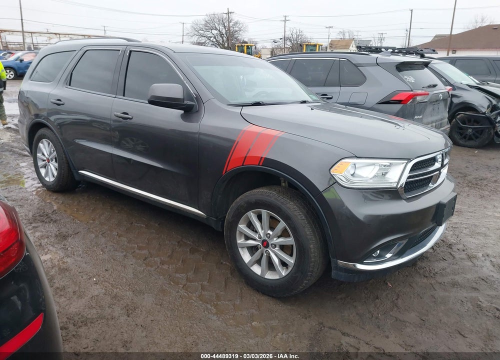 2019 DODGE DURANGO SXT AWD VIN: 1C4RDJAG3KC676473