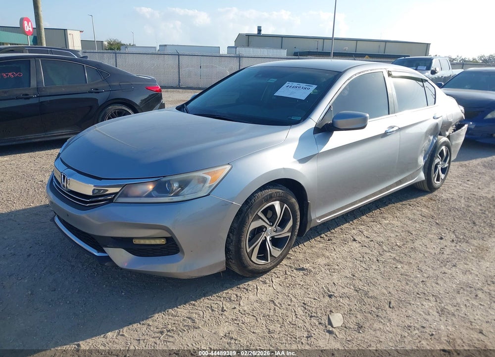 2016 HONDA ACCORD LX VIN: 1HGCR2F47GA231945