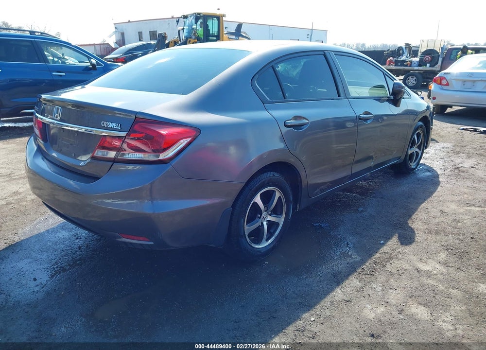 2015 HONDA CIVIC SE VIN: 19XFB2F75FE047156