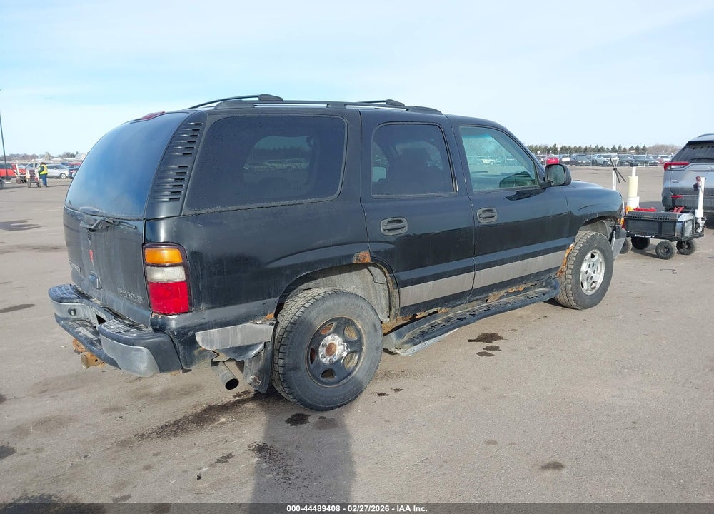 2006 CHEVROLET TAHOE LS VIN: 1GNEK13T66R107352