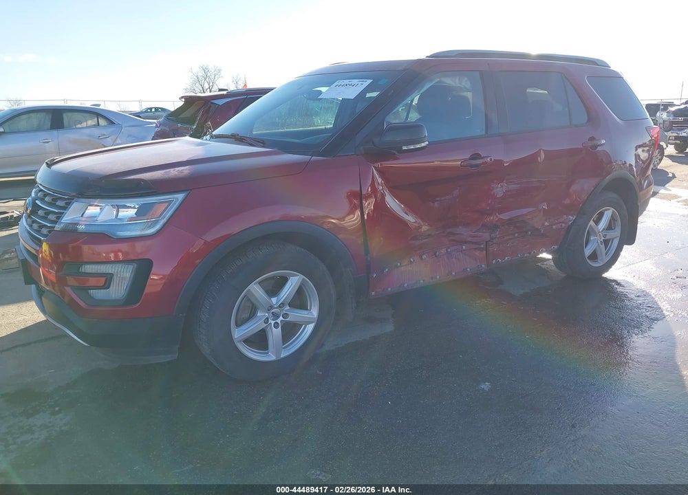 2017 FORD EXPLORER XLT VIN: 1FM5K8D86HGA43125