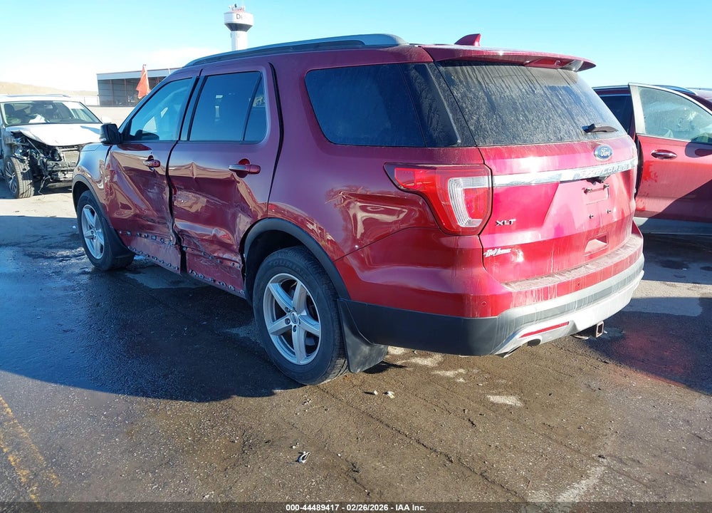 2017 FORD EXPLORER XLT VIN: 1FM5K8D86HGA43125