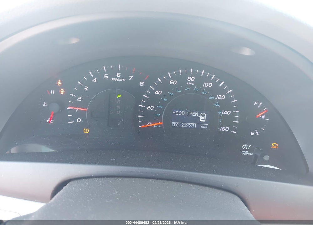 2011 TOYOTA CAMRY XLE V6 VIN: 4T1BK3EKXBU620909