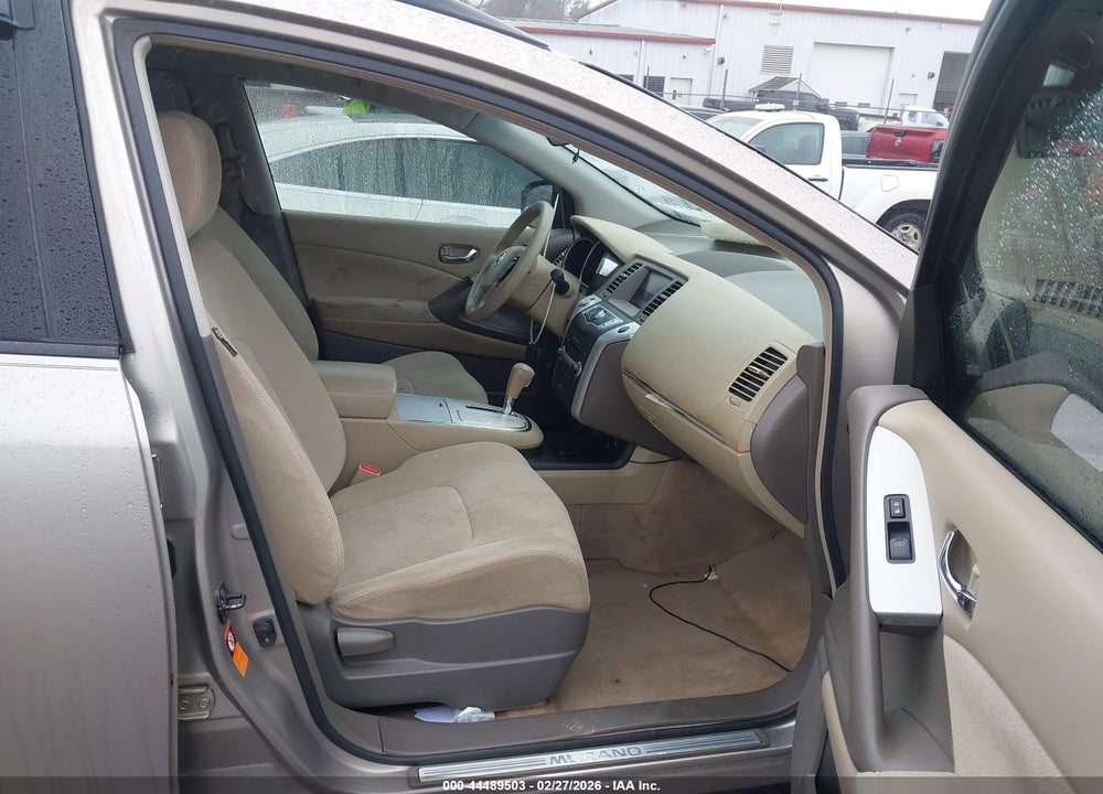 2009 NISSAN MURANO S VIN: JN8AZ18W39W106837