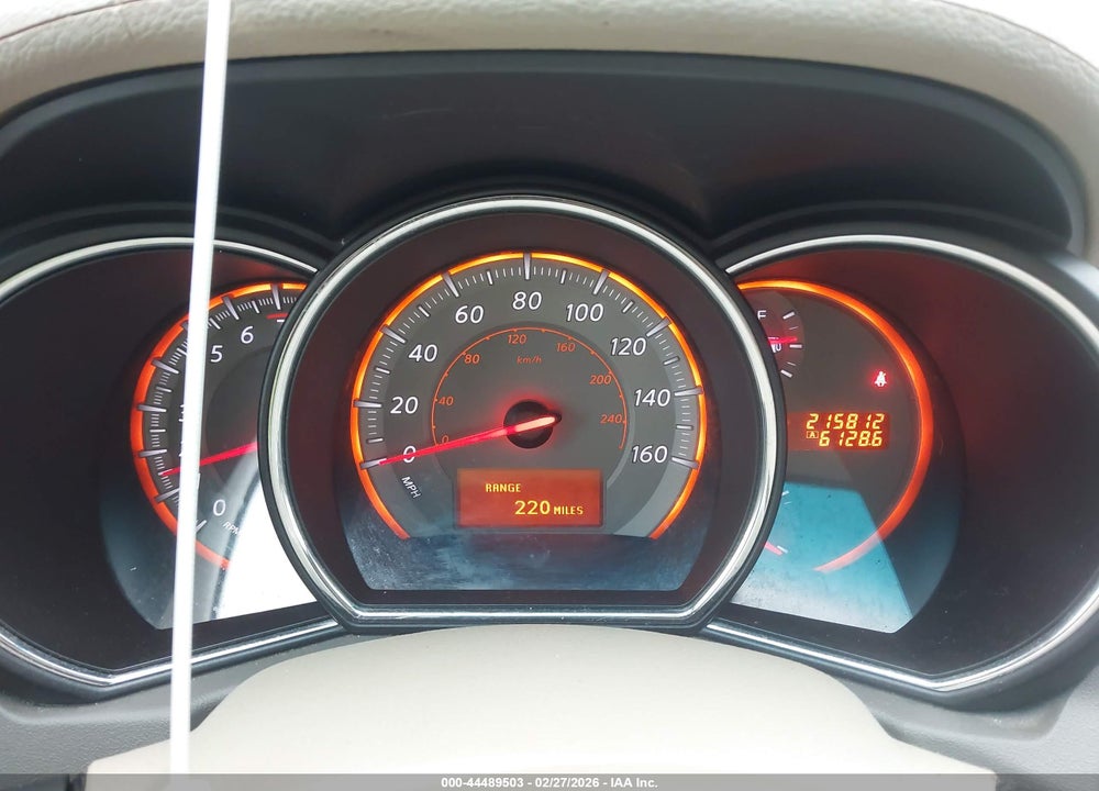 2009 NISSAN MURANO S VIN: JN8AZ18W39W106837