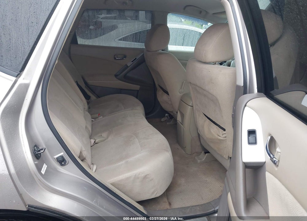 2009 NISSAN MURANO S VIN: JN8AZ18W39W106837