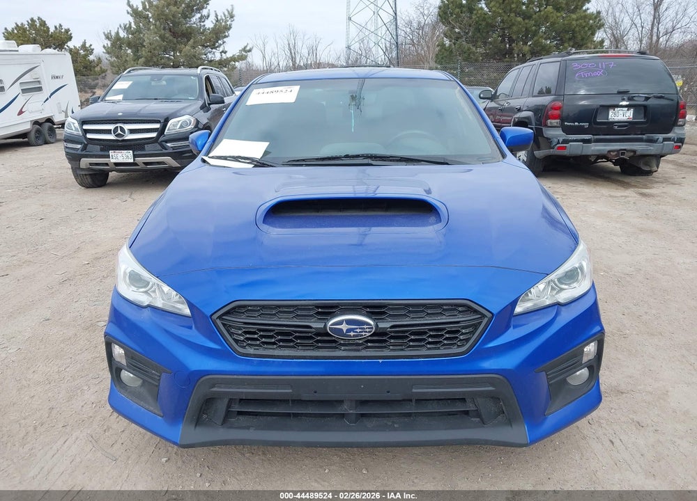 2018 SUBARU WRX PREMIUM VIN: JF1VA1C63J9818267