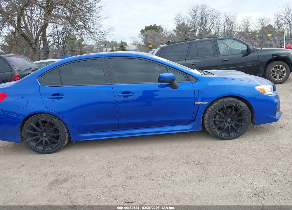 2018 SUBARU WRX PREMIUM VIN: JF1VA1C63J9818267