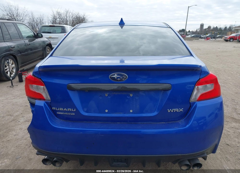 2018 SUBARU WRX PREMIUM VIN: JF1VA1C63J9818267