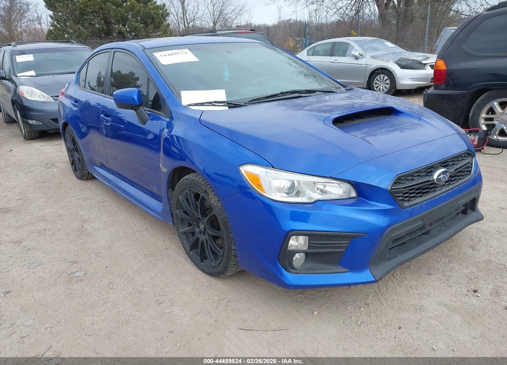 2018 SUBARU WRX PREMIUM VIN: JF1VA1C63J9818267