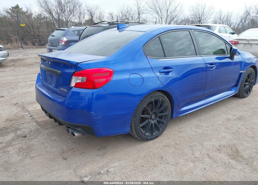 2018 SUBARU WRX PREMIUM VIN: JF1VA1C63J9818267