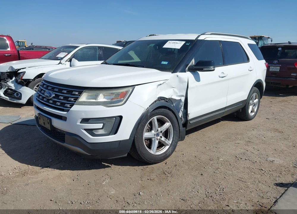 2017 FORD EXPLORER XLT VIN: 1FM5K8D84HGC77831