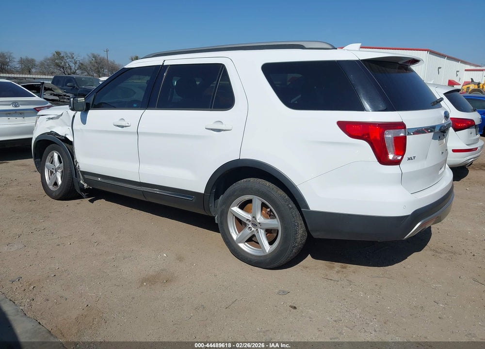 2017 FORD EXPLORER XLT VIN: 1FM5K8D84HGC77831