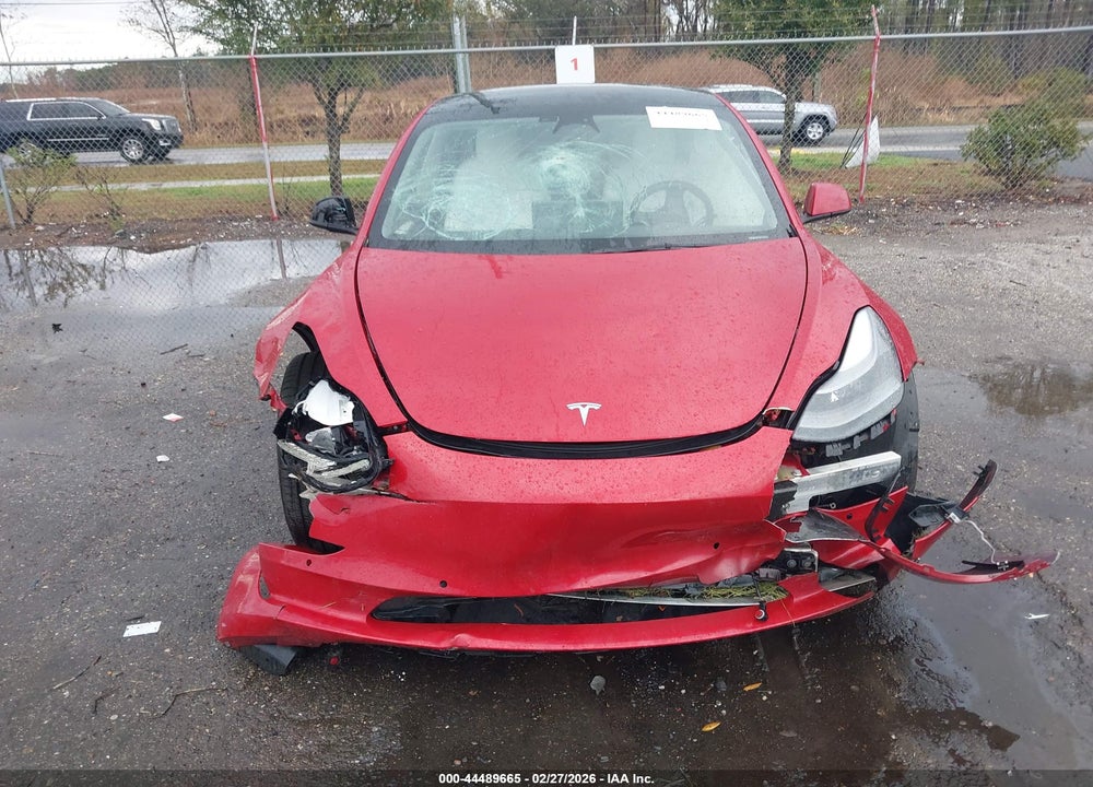 2022 TESLA MODEL 3 LONG RANGE DUAL MOTOR ALL-WHEEL DRIVE VIN: 5YJ3E1EB0NF270787