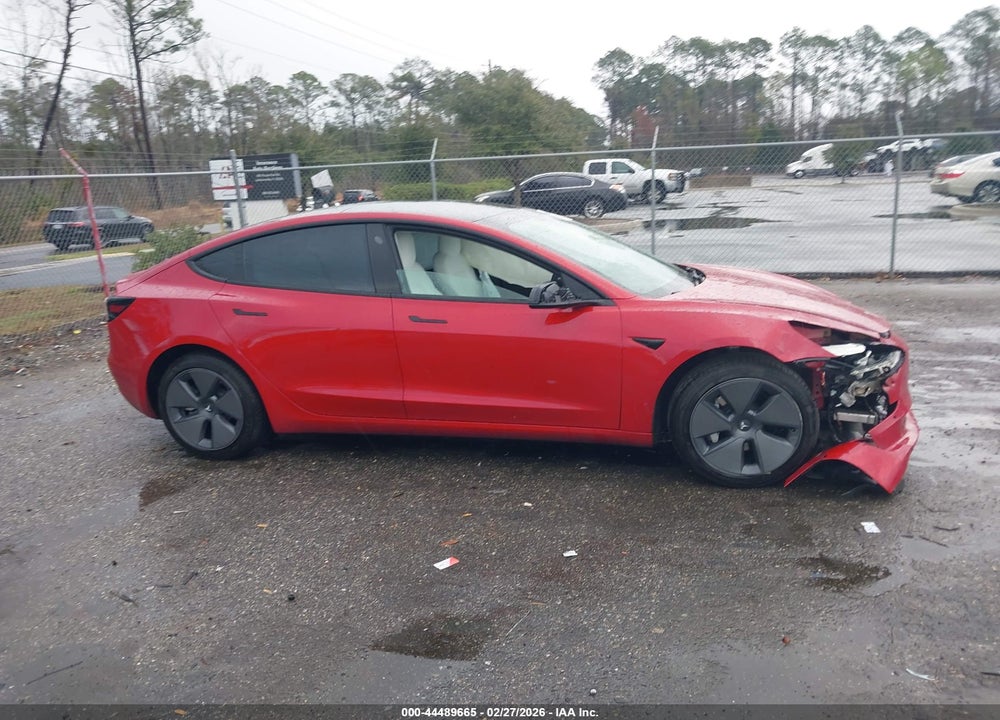 2022 TESLA MODEL 3 LONG RANGE DUAL MOTOR ALL-WHEEL DRIVE VIN: 5YJ3E1EB0NF270787