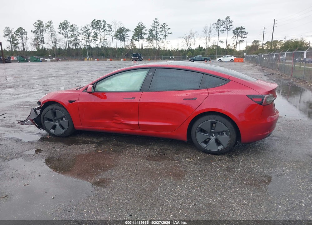 2022 TESLA MODEL 3 LONG RANGE DUAL MOTOR ALL-WHEEL DRIVE VIN: 5YJ3E1EB0NF270787