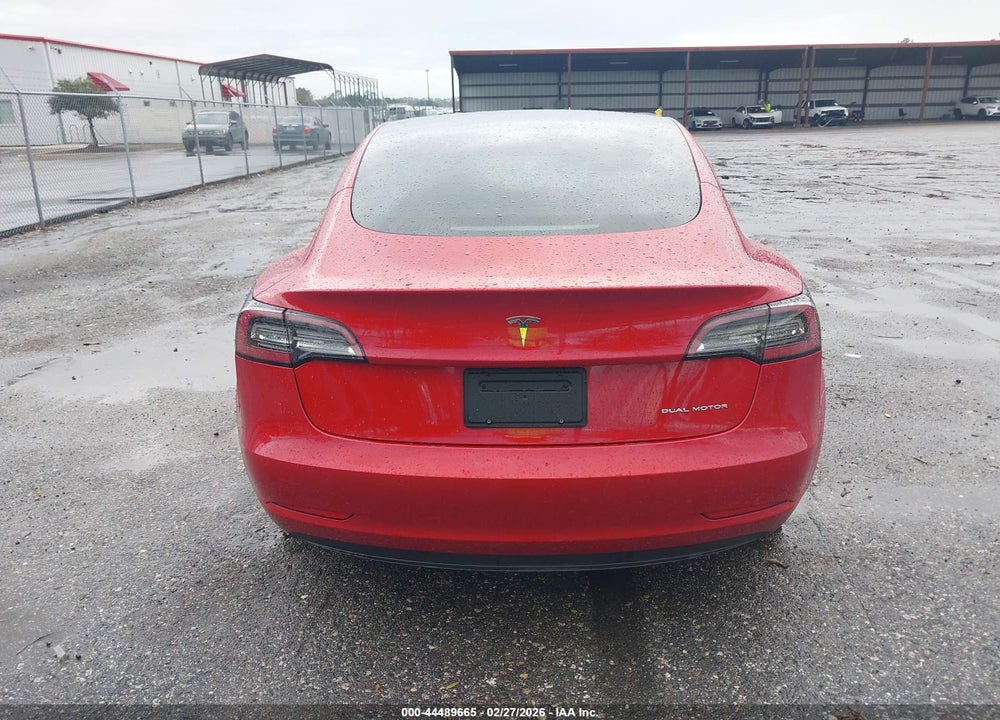 2022 TESLA MODEL 3 LONG RANGE DUAL MOTOR ALL-WHEEL DRIVE VIN: 5YJ3E1EB0NF270787