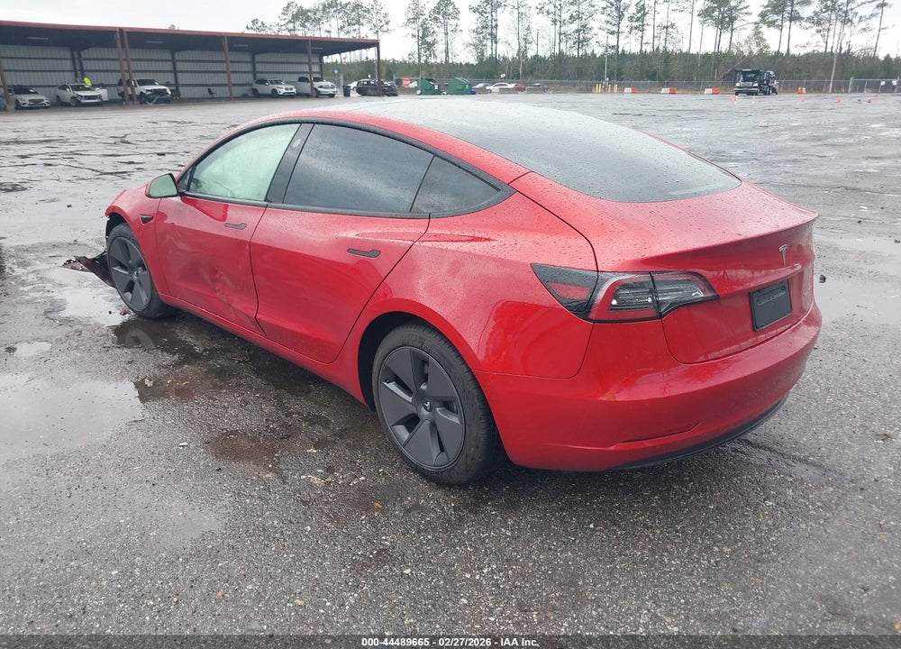 2022 TESLA MODEL 3 LONG RANGE DUAL MOTOR ALL-WHEEL DRIVE VIN: 5YJ3E1EB0NF270787