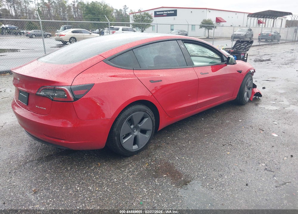 2022 TESLA MODEL 3 LONG RANGE DUAL MOTOR ALL-WHEEL DRIVE VIN: 5YJ3E1EB0NF270787