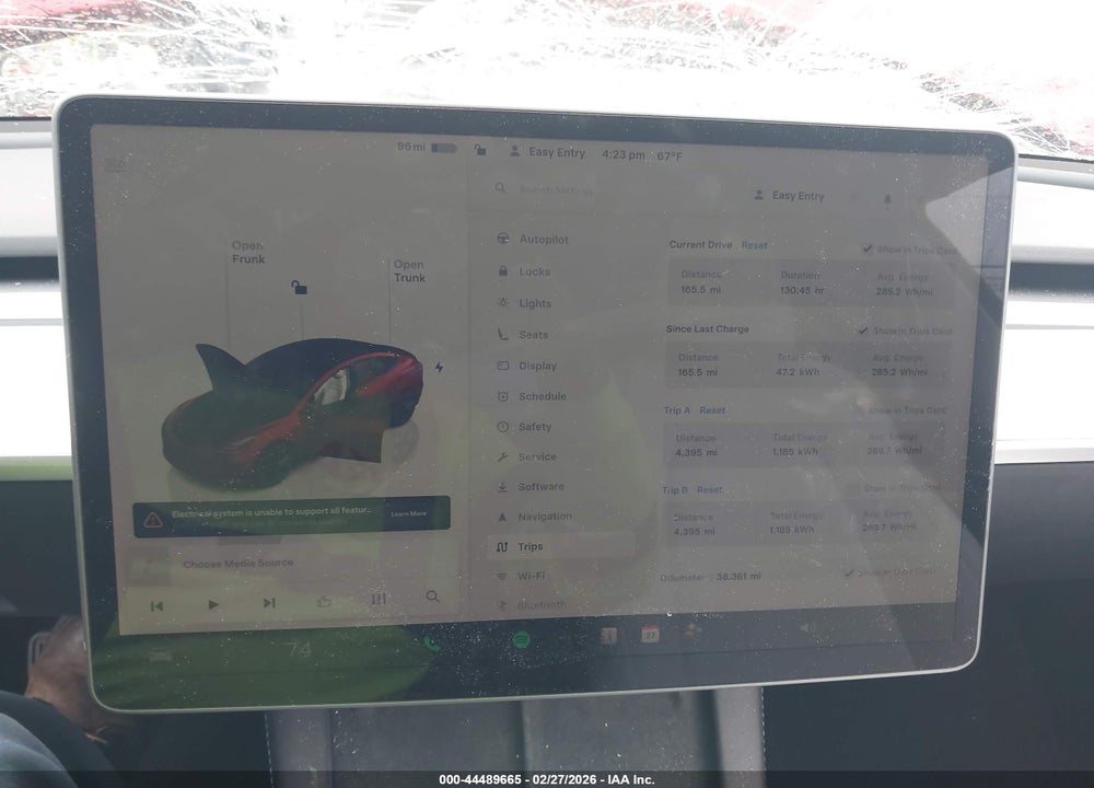 2022 TESLA MODEL 3 LONG RANGE DUAL MOTOR ALL-WHEEL DRIVE VIN: 5YJ3E1EB0NF270787