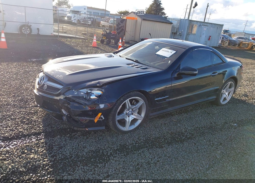 2011 MERCEDES-BENZ SL 550 VIN: WDBSK7BA0BF164526