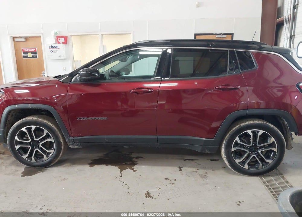 2022 JEEP COMPASS LIMITED 4X4 VIN: 3C4NJDCBXNT196904