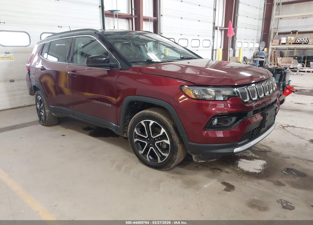2022 JEEP COMPASS LIMITED 4X4 VIN: 3C4NJDCBXNT196904