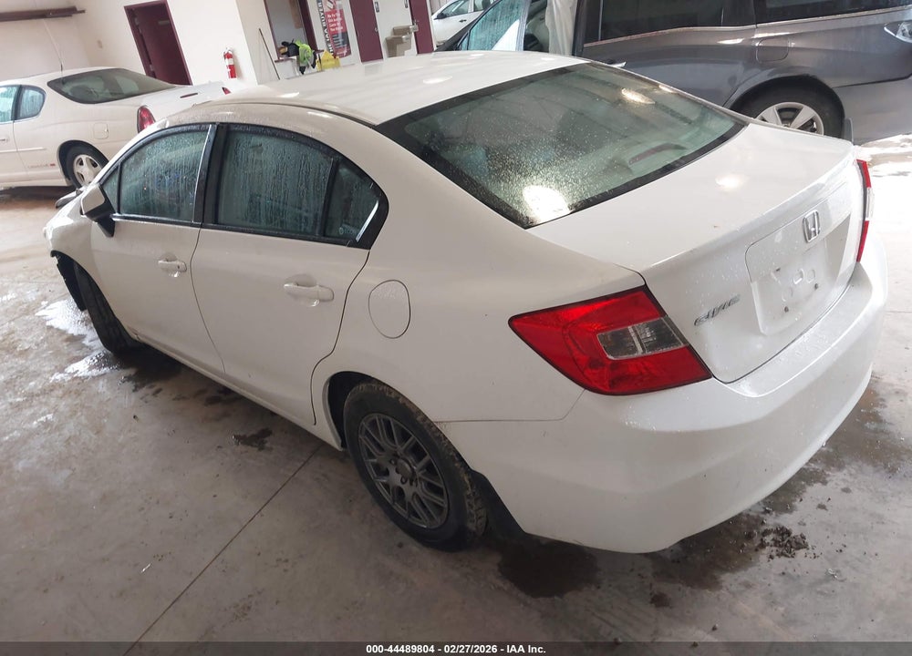 2012 HONDA CIVIC LX VIN: 19XFB2F58CE106145