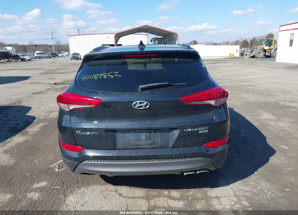 2016 HYUNDAI TUCSON LIMITED VIN: KM8J3CA26GU243422