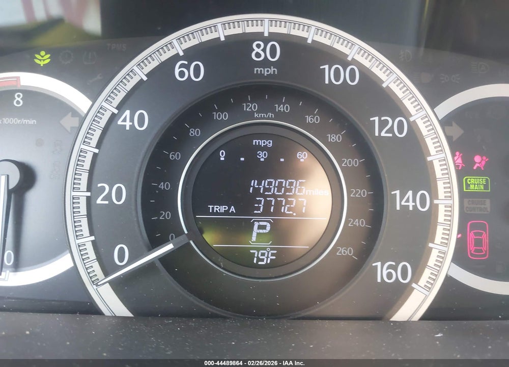 2015 HONDA ACCORD LX VIN: 1HGCR2F31FA135444
