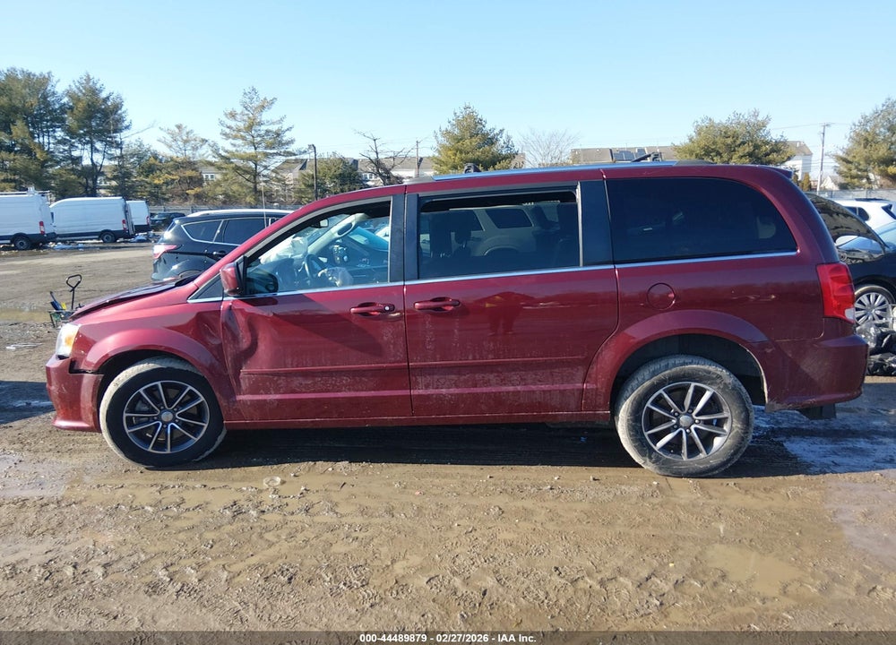2017 DODGE GRAND CARAVAN SXT VIN: 2C4RDGCG2HR862862